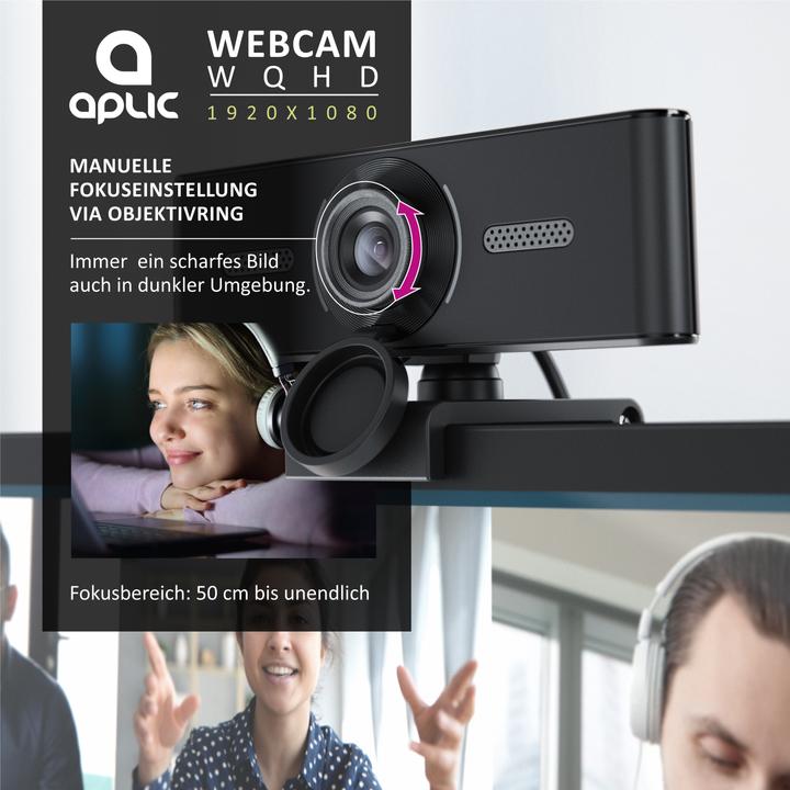 Produktbild Aplic Webcam 2K (5 Mpx)