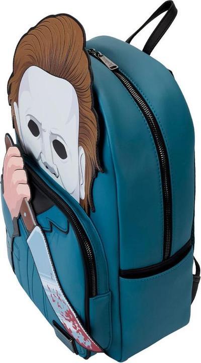 Actual product image Loungefly Halloween by Full-Size Backpack Mike Meyers Cosplay