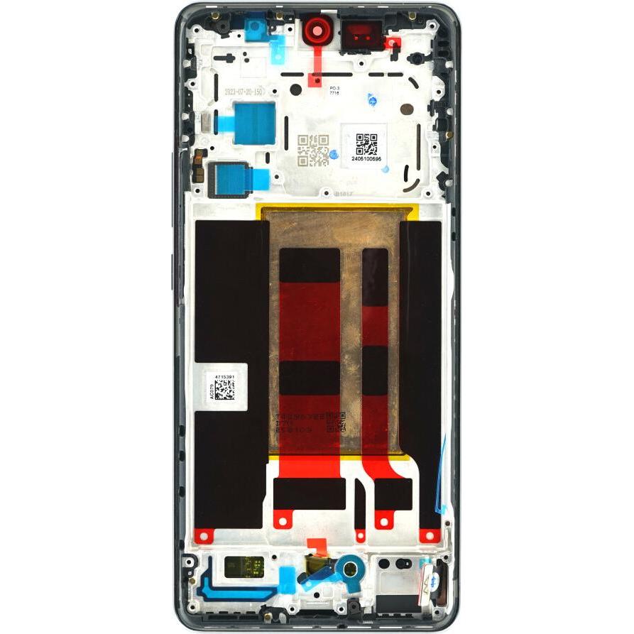 Thumbnail - OEM Display + Rahmen für Oppo Reno10+ schwarz (Display), Mobilgerät Ersatzteile, Schwarz
