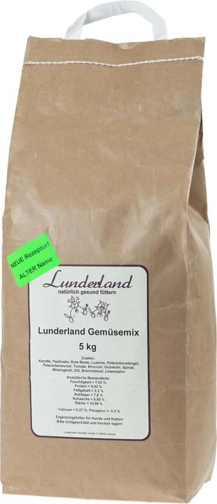 Lunderland Gemüsemix Ergänzungsfutter (Adult, 1 Stk., 5000 g)