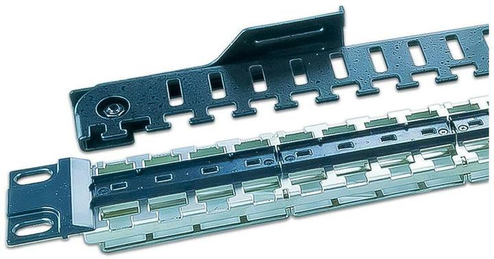 Produktbild Wirewin 48-Port 1HE 19" Patchpanel, Winkelbar 0/45°