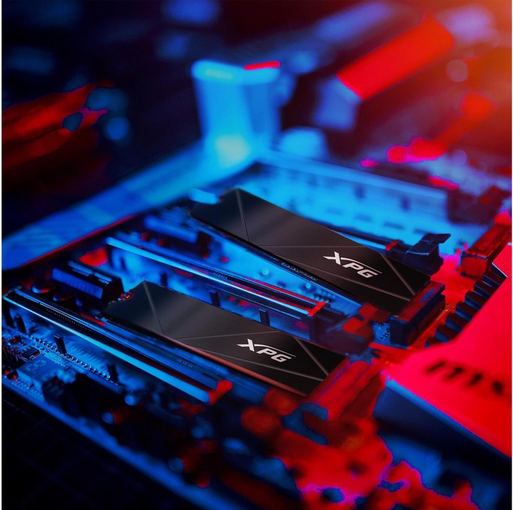 Actual product image Adata SSD 500GB PCI-E NVMe XPG Gammix S50 CORE retail (500 GB, M.2 2280)