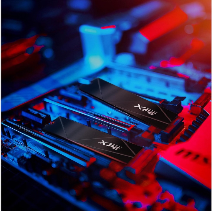 Image du produit Adata SSD 500GB PCI-E NVMe XPG Gammix S50 CORE détail (500 Go, M.2 2280)