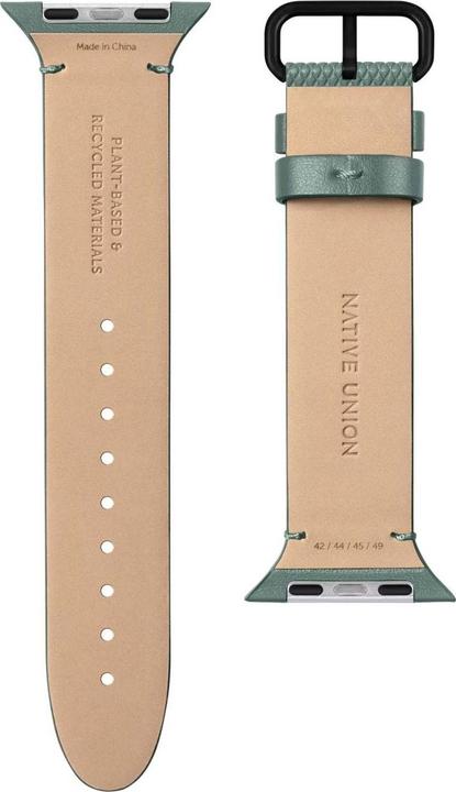 Produktbild Native Union ReClassic Strap (42 mm, 44 mm, 45 mm, Edelstahl, Leder, Recycelte Polyester, Recyceltes Kunststoff)