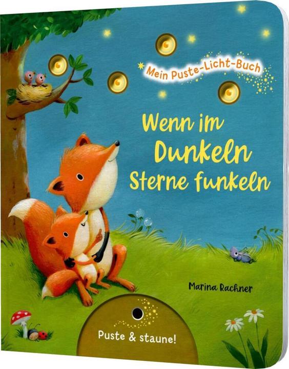 Immagine prodotto Mein Puste-Licht-Buch: Wenn im Dunkeln Sterne funkeln (Tedesco, Christina Nömer, 2020)