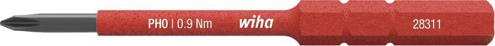 Actual product image Wiha Bit slimBit electric 2831, cross recess, PH0 x 75 mm* (PH0 x 75)