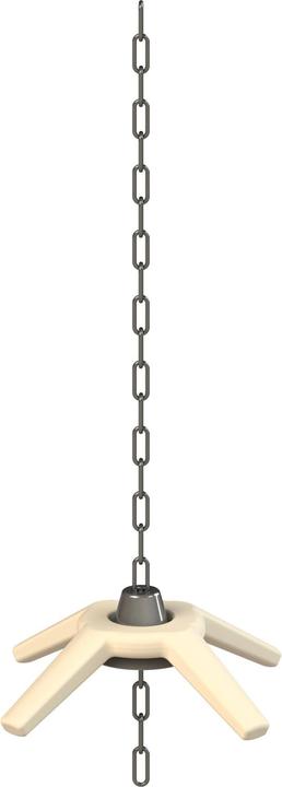 Kerbl 22691 BiteStar piglet toy with hanging cap and hanging chain, beige, 33cm Ø, 20 pieces (One size)