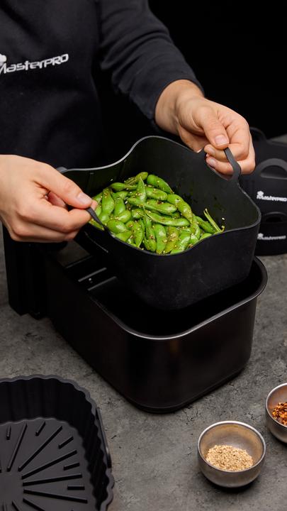 Image du produit MasterPRO BGMP-7702 Moule à pâtisserie en silicone, rectangulaire, 12,7 X 19,5 X 7 cm