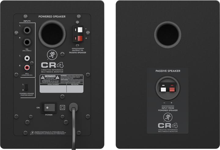 Image du produit Mackie Cr4 (Actif, Passif, Couples)