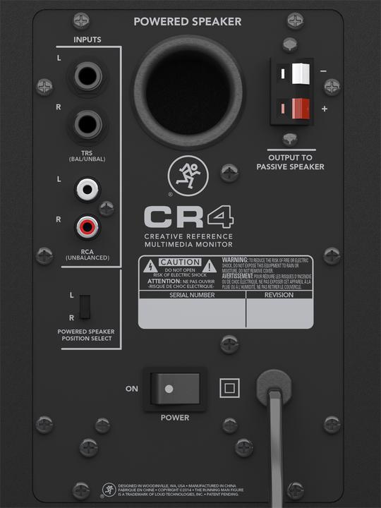 Image du produit Mackie Cr4 (Actif, Passif, Couples)