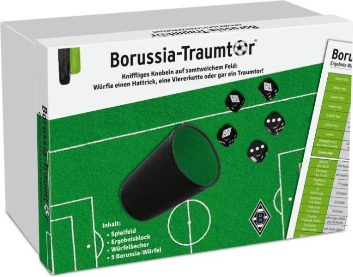 ASS Altenburg 22182481 - Borussia Mönchengladbach dream goal, dice game, from 6 years (DE edition) (German)