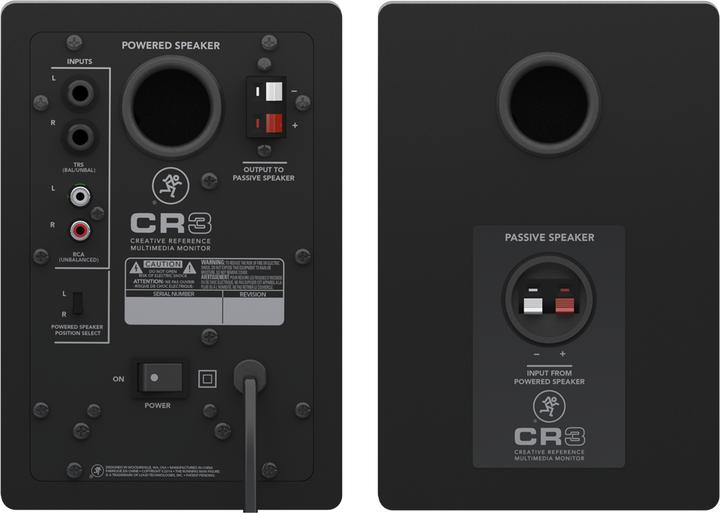 Actual product image Mackie Cr3 (Passive, Active, Pair)