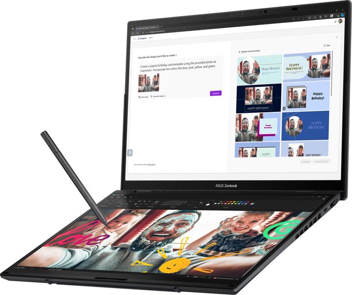 Image du produit ASUS Zenbook Duo (14", Intel Core Ultra 9 285H, 32 Go, 2000 Go, DE)
