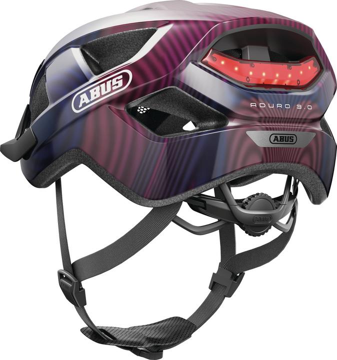 Produktbild Abus Aduro 3.0 LED purple waves M (52 - 58 cm)