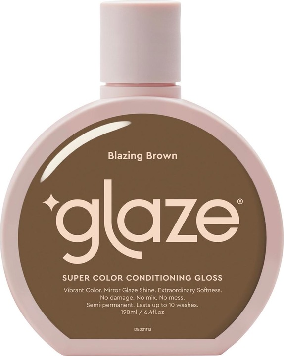 Actual product image Glaze hair sublimating gloss in the colour medium brown Blazing Brown Tb 190 ml (190 ml)