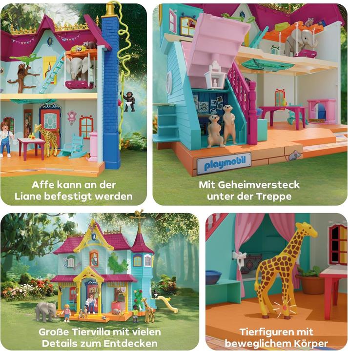 Actual product image Playmobil Colourful animal villa