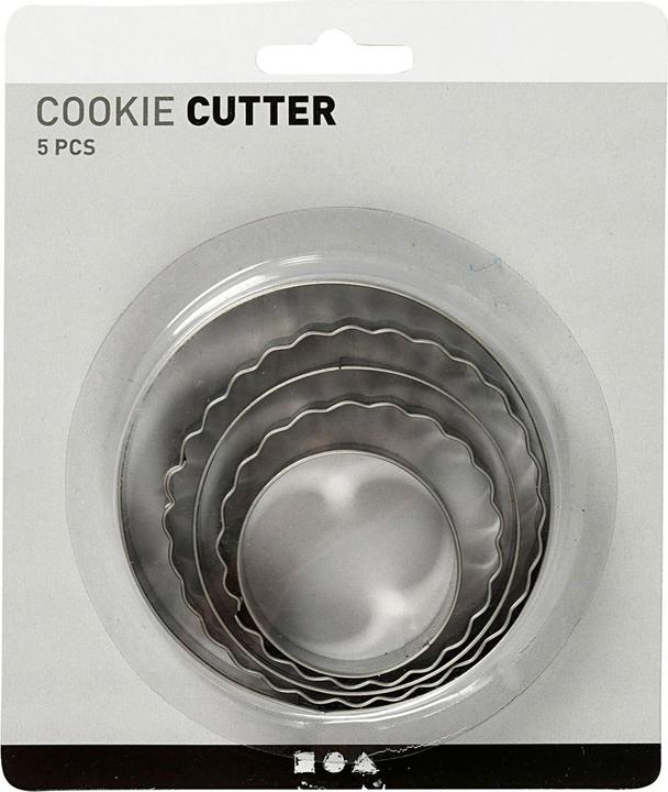 Image du produit Creativ Company cercle à l'emporte-pièce 8 cm, 5 pièces