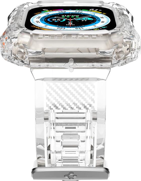 Produktbild Spigen RUGGED ARMOR "PRO" Apple Watch ULTRA (49MM) CRYSTAL CLEAR (Thermoplastic polyurethane (TPU))