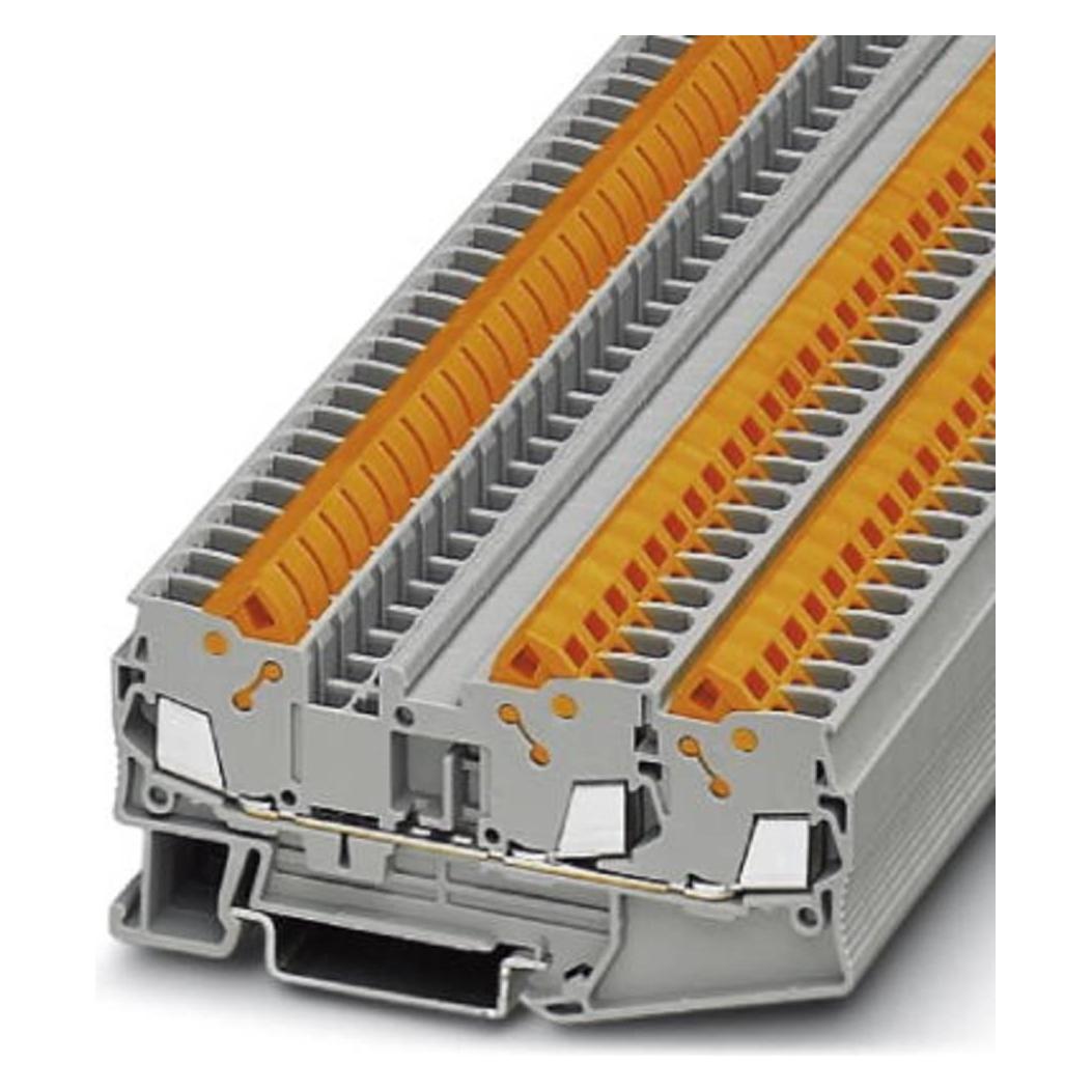 Phoenix Contact Feed-through terminal block QTC 2,5 TWIN, Elektronikzubehör + Gehäuse, Grau