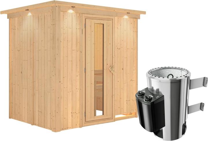 Immagine prodotto Karibu Fanja con corona sul tetto (Controllo interno Plug & Play 3,6 KW)