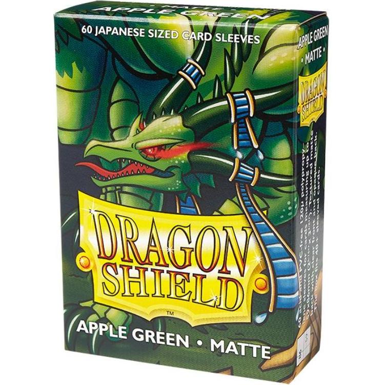Arcane Tinman ART11118 - Matt - Apfelgrün Japanische Grösse(60), Schutzhülle für Karten