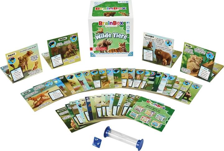 Actual product image Brainbox Brain Box- Wild animals (German)