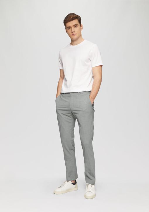 Immagine prodotto s.Oliver Hose s.O PURE: Anzughose mit feiner Webstruktur (46)