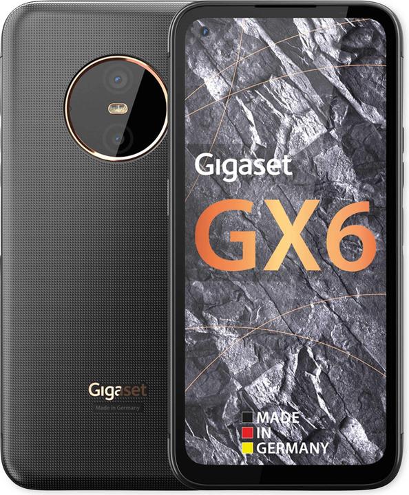 Produktbild Gigaset GX6 Outdoor (128 GB, Titanium Black, 6.60", Dual SIM, 50 Mpx, 5G)