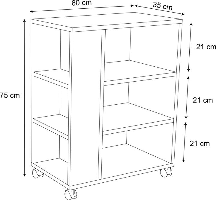Actual product image VCM Tilus (60 x 35 x 75 cm)