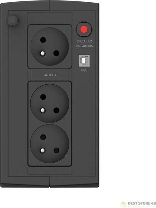 Produktbild Ever Zasilacz awaryjny DUO 850 PL AVR USB T/DAVRTO-000K85/01 (850 VA, 550 W, Line-Interaktiv USV)