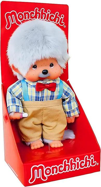 Actual product image Monchhichi Cuddly toy grandfather 20 cm (20 cm)