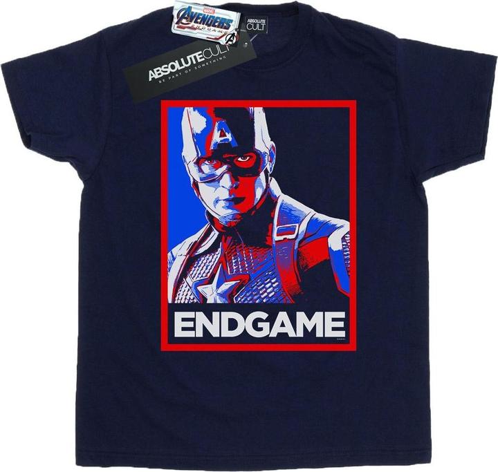 Image du produit - T-shirt AVENGERS ENDGAME CAPTAIN AMERICA POSTER - Homme (XXL)