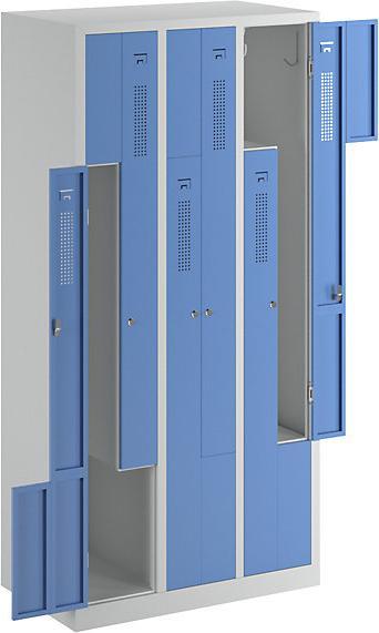 Produktbild eurokraft basic Z-Schrank (87 cm, 180 cm)