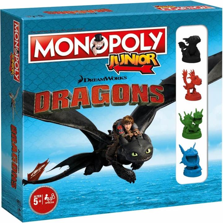 Produktbild Monopoly Junior Dragons Collectors Edition (Deutsch, 2 - 4 Spieler)