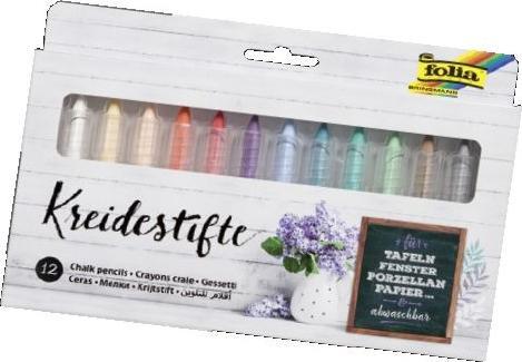 Produktbild Folia Kreidemarker 12er Set (Multicolor, 2 mm, 12 x)