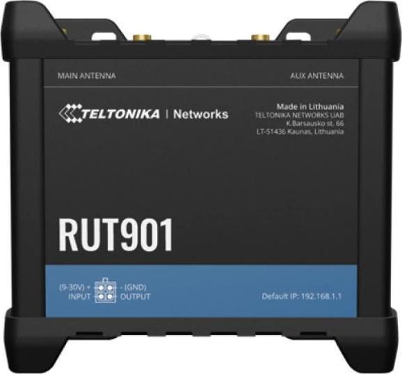 Image du produit Teltonika RUT901 - Routeur mobile industriel, 4G LTE (Cat 4), 3G, 2G