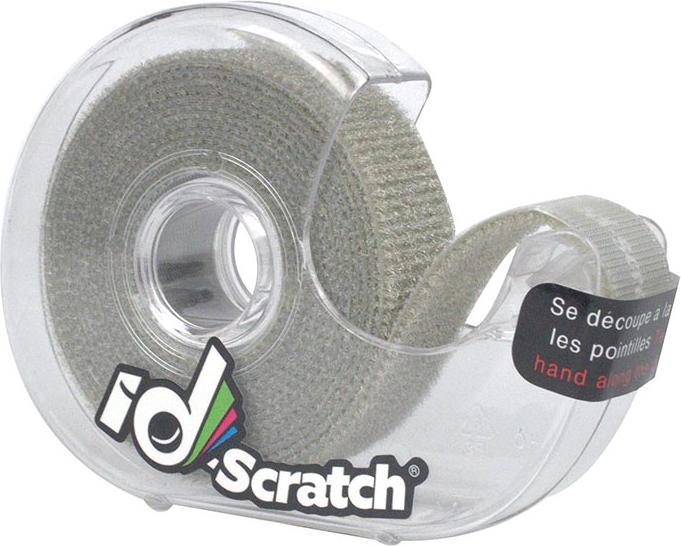 Produktbild PatchSee Klettband-Box ID-SCRATCH Dispender Box Grau (20 mm)