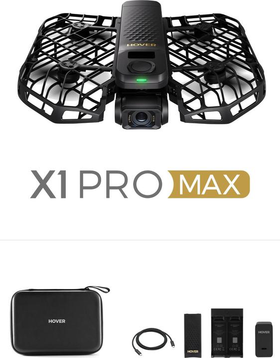 Produktbild HoverAir X1 Promax Combo (16 min, 192.50 g, 48 Mpx)