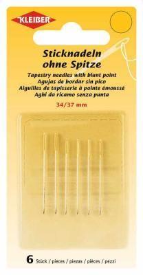 Actual product image Kleiber Embroidery needle set, without point, 6 pieces
