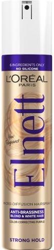 Produktbild L'Oréal Paris L'Oreal Paris Elnett Anti-Brassiness Color-Correcting Purple Micro-Diffusion Hairspray 300 Ml (300 ml)