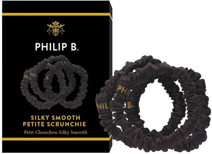 Produktbild Philip B. - Petite Black Scrunchie Set (Haargummi Set)