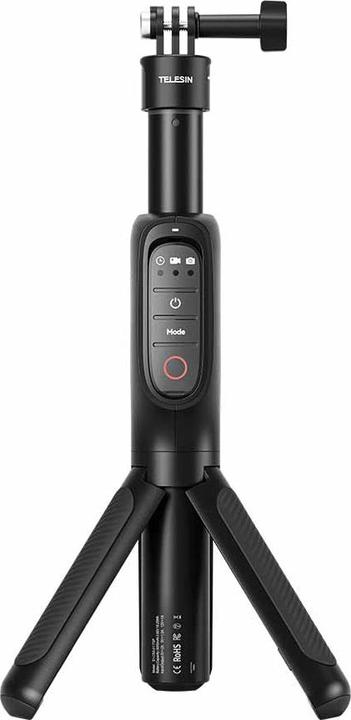 Immagine prodotto Telesin Bastone per selfie con telecomando ricaricabile Shorty (GoPro Hero 11, GoPro Hero 10)
