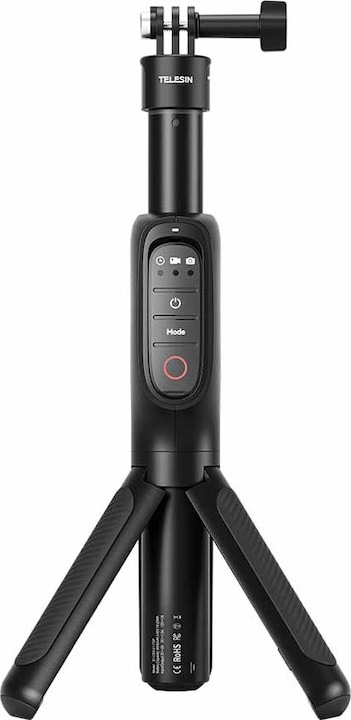 Produktbild Telesin Shorty Rechargeable Remote Control Tripod Selfie Stick (GoPro Hero 11, GoPro Hero 10)