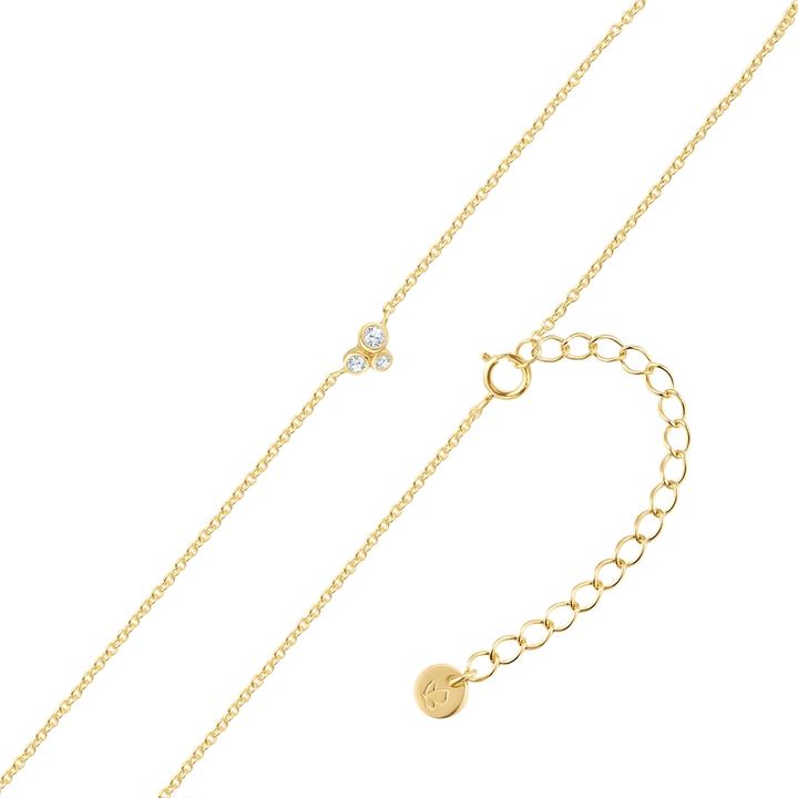 Produktbild Glanzstücke München Damen Kette Sterling Silber - 35924 (000 gelbvergoldet, Sterling Silber 925, 40 - 45 cm)