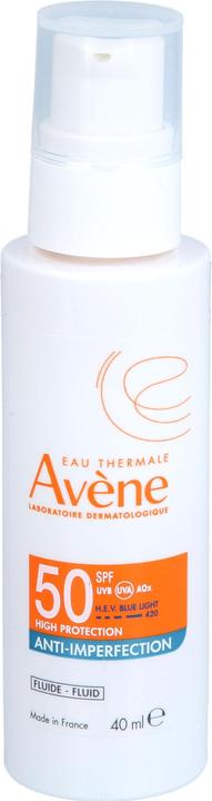 Produktbild Avène Anti-Imperfection Fluid LSF 50, 40 ml Lösung (Sonnencreme Gesicht, SPF 50, 40 ml)