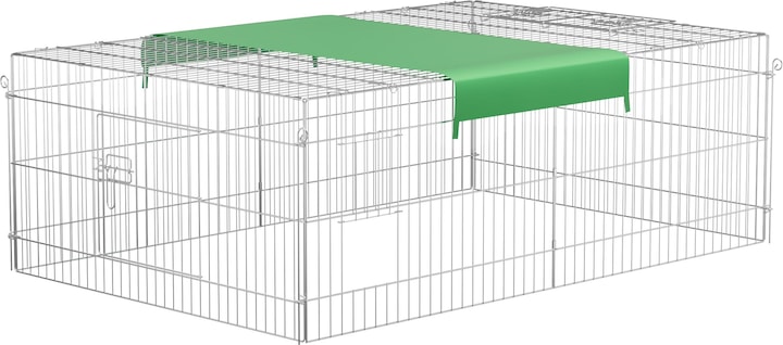 Wiltec Outdoor enclosure cover 183x122x60cm small animal enclosure run outdoor enclosure