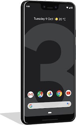 Produktbild Google Pixel 3 XL (64 GB, Just Black, 6.30", Single SIM, 12.20 Mpx, 4G)
