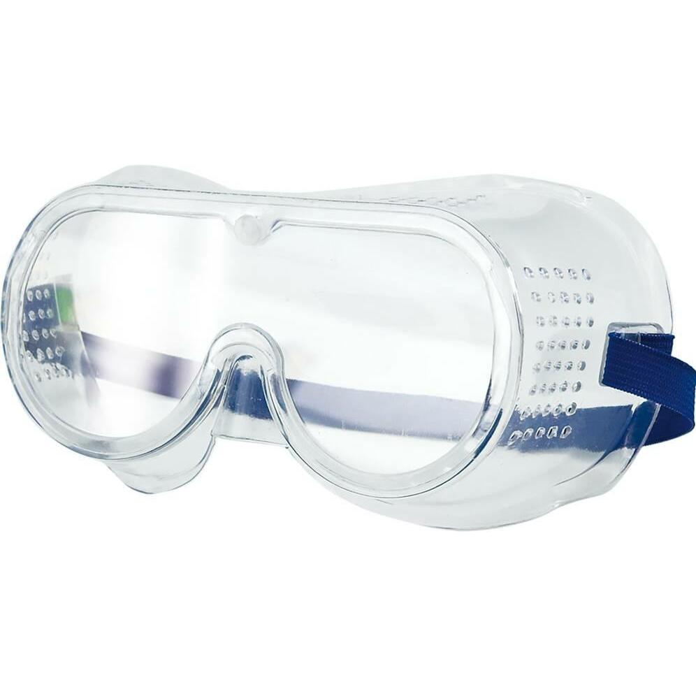 Toya, Schutzbrille + Gesichtsschutz, Brille mit Gummiband HF-103