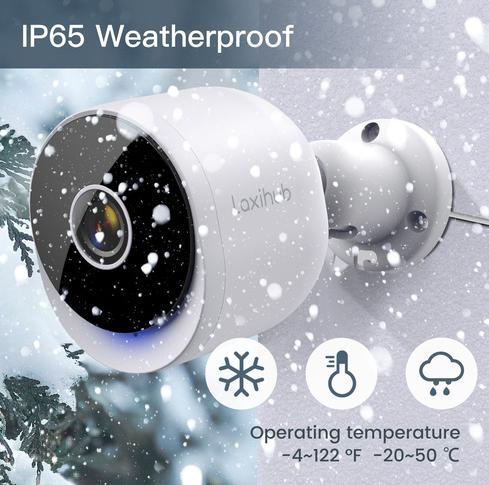 Immagine prodotto Laxihub Telecamera Bullet O2 Outdoor WI-FI 3MP (2304 x 1296 Pixels)