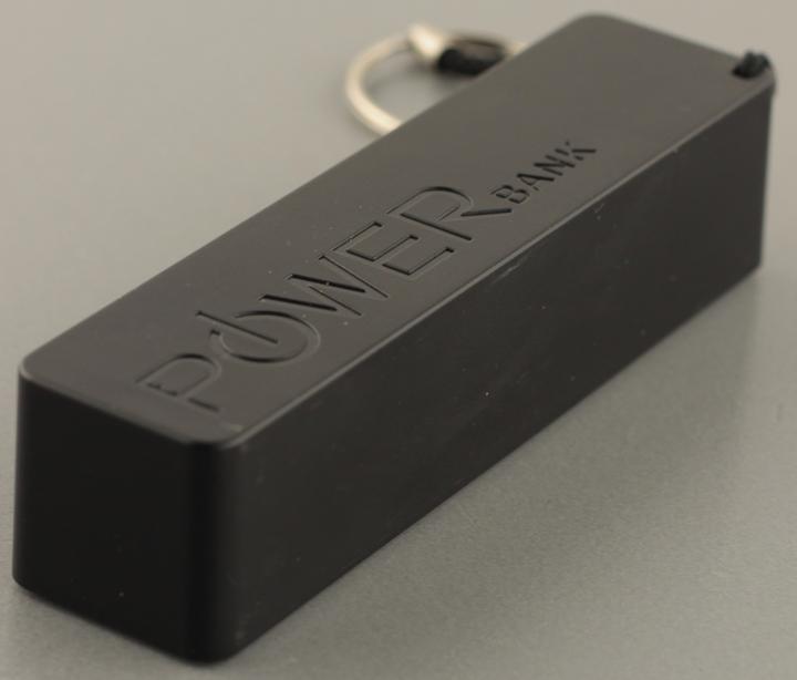 Image du produit PhoneLook Batterie portable et compacte Capacité de 2'600 mAh Sortie USB-A porte-clé Noir (600 mAh)